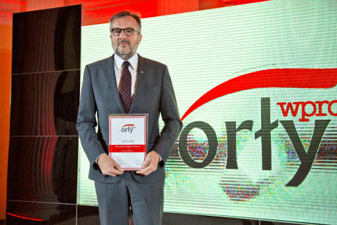 MUW receives distinction award from the weekly Wprost during the 2017 Wprost Orły gala ceremony